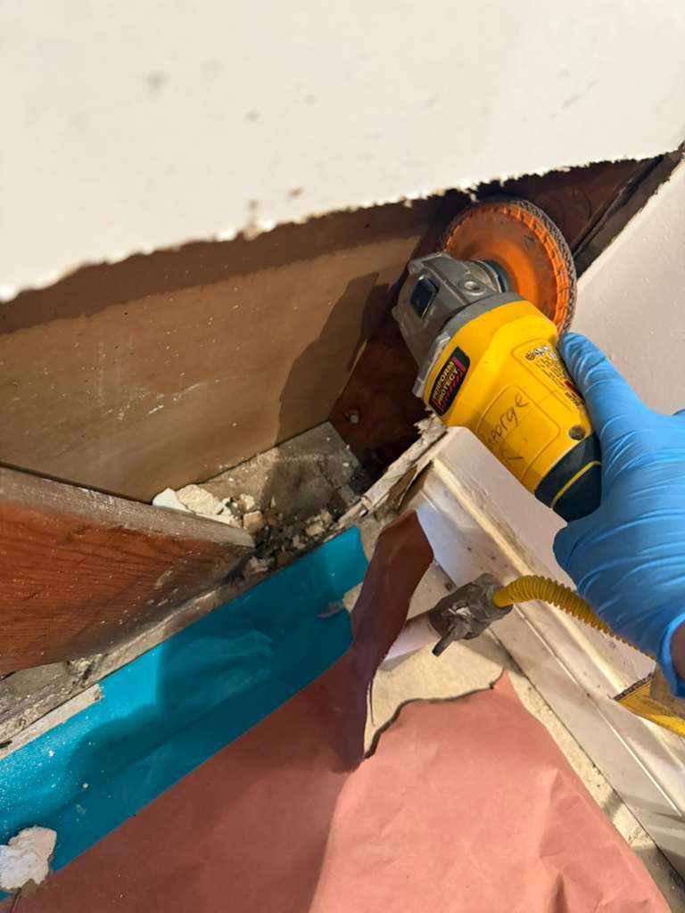 Controlled Drywall Cuts